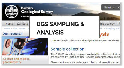 BGS SAMPLING &ANALYSIS