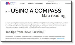 USING A COMPASS