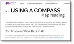 USING A COMPASS