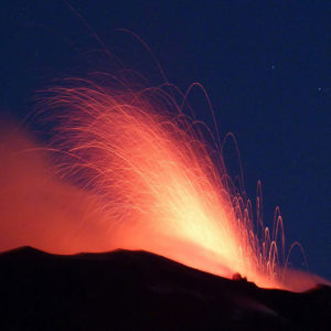 Stromboli eruption
