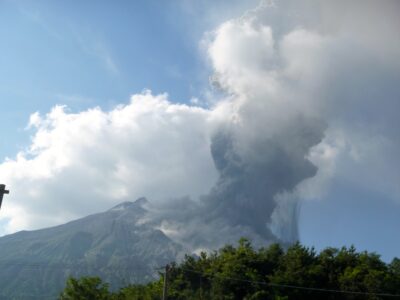 Sakurajima eruption